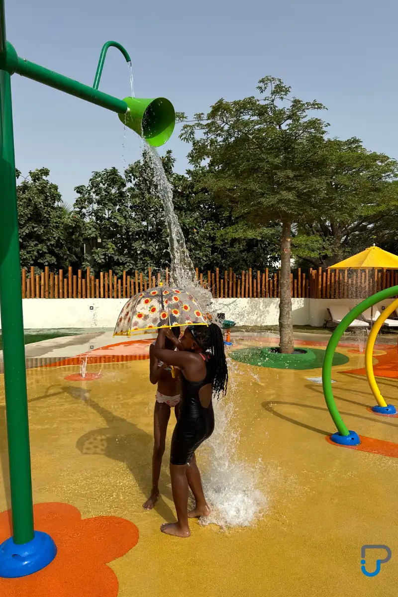 Splashpad Queen Africa